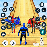 Superhero Bike Racing Games icon