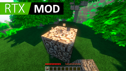 About: New RTX Ray Tracing Mod For Mcpe (Google Play version)