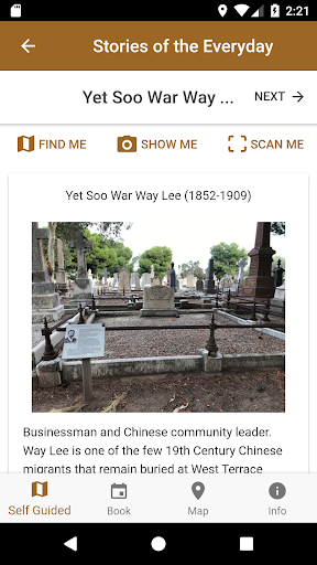 West Terrace Cemetery Screen 2