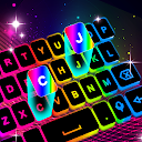 ネオンLEDキーボード-RGB照明色 