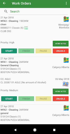 Workforce Maintenance Screen 3