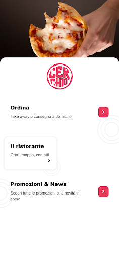 Android application Cerchio screenshort