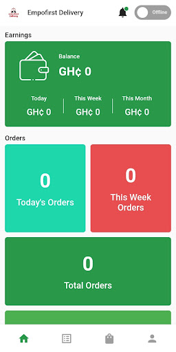 EMPOFIRST DELIVERY Screen 2