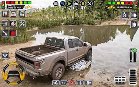 Offroad Mud Jeep Driving Game