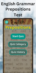 English Prepositions Test - V1