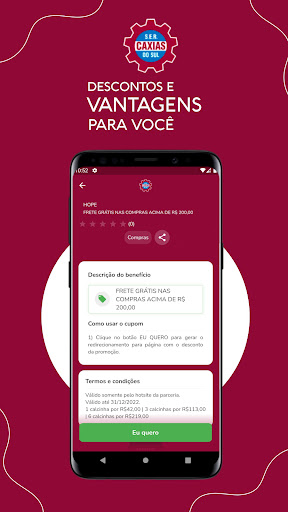 Clube e Vantagens SER Caxias Screen 2