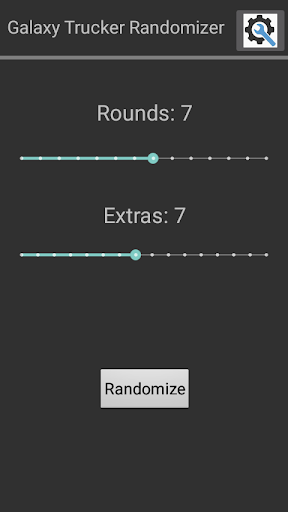 Randomizer for Galaxy Trucker Screen 2