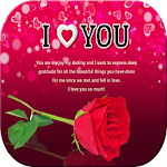 Cover Image of Download Romantic Love Quotes & Images 9.7.4 APK
