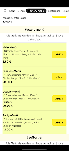 Burger und Pommes Factory Screen 3