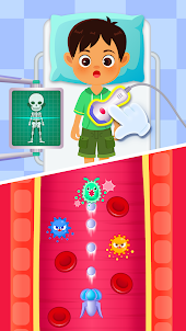 兒童醫生 - 兒童醫院醫生角色模擬遊戲