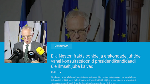 Screenshot 11 DELFI TV Eesti android