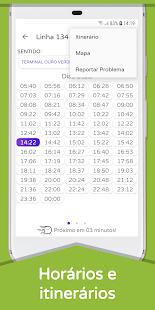 Public Bus Timetable Campinas Screenshot