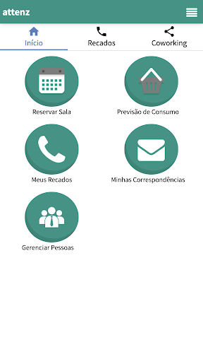 Android application Attenz screenshort