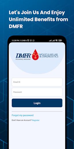 Android application DMFR Staff screenshort