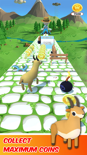 Angry Animal Epic Running Game Screen 2