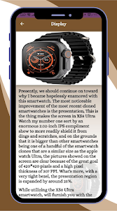 XS8 PRO UItra SmartWatch Guide