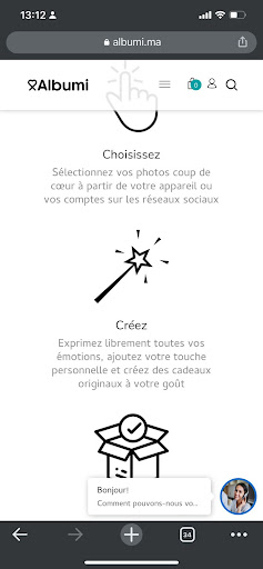 Android application Albumi screenshort