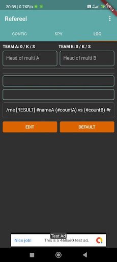 Refereel: Duel! Screen 3