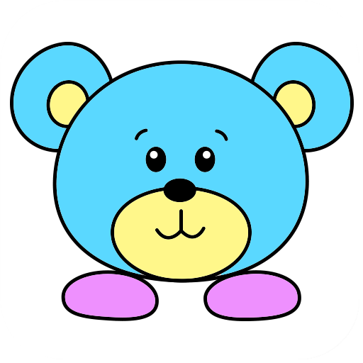 Teddy Bear Coloring Book logo