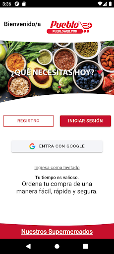 Android application PuebloWeb screenshort
