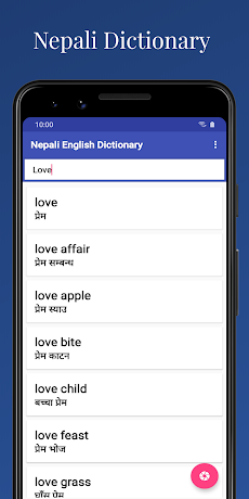 Nepali Dictionaryのおすすめ画像1