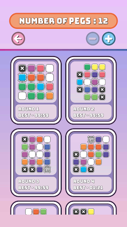 Game screenshot ペグソリティア - タイプを追加 hack
