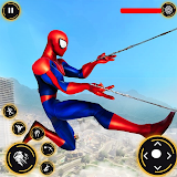 Spider Rope Hero Superhero War icon