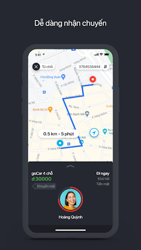 Android application Godi Driver screenshort