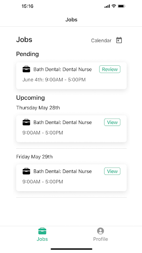 Android application MyMolars screenshort