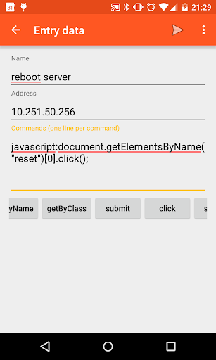 Javascript Automator