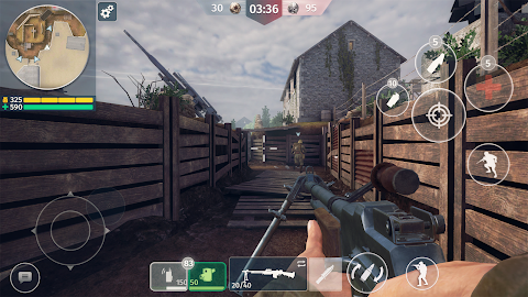 第二次世界大戦 - 銃撃戦 (FPS オンラインゲーム)のおすすめ画像5