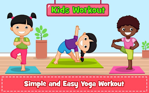 Yoga for Kids and Family fitness - Easy Workout  Screenshots 1