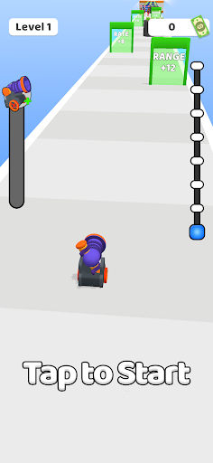 Android application Cannon Up Run screenshort