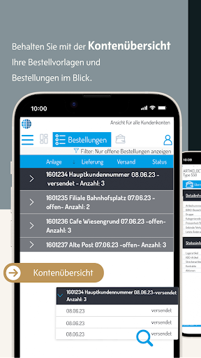 BackBüro® mobil Bestellwesen Screen 3