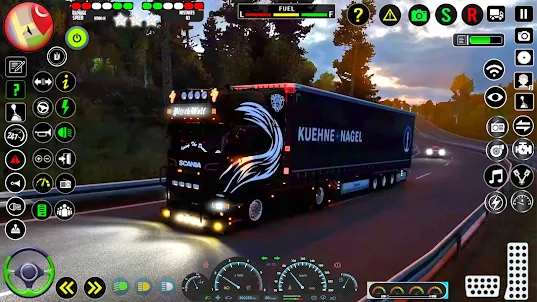トラック輸送トラックシミュレータゲーム