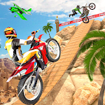 Cover Image of Download Super bike hero stunt Racing 1.0 APK
