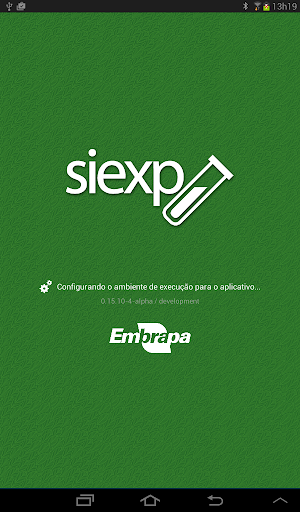Android application Coletor de Dados do SIExp screenshort