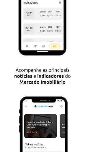 Corretor News Screen 2