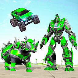 Icon image Rhino Robot Car Transform Game