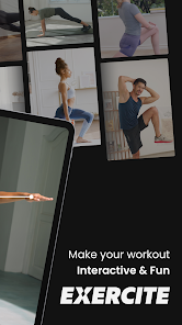 Captura 18 Exercite - HomeWorkout with AI android