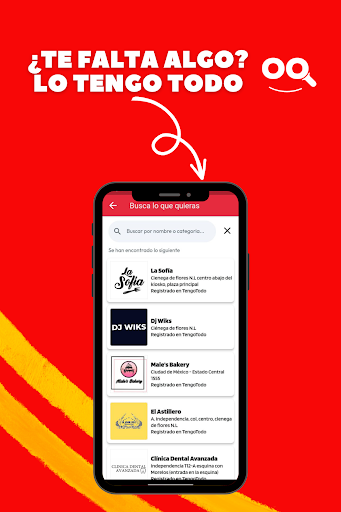 TengoTodo App Screen 3