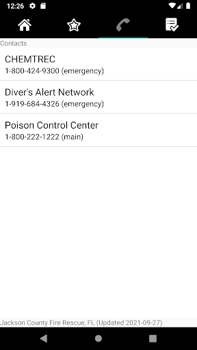 Jackson County Fire Rescue Screen 2