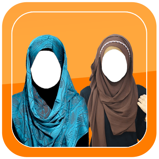 Hijab Women Photo Suit logo