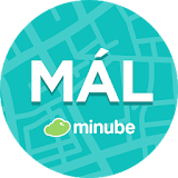 Malaga Travel Guide in English with map icon
