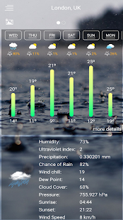 Accurate Weather Forecast: Check Temperature 2021 1.22.12 Screenshots 8