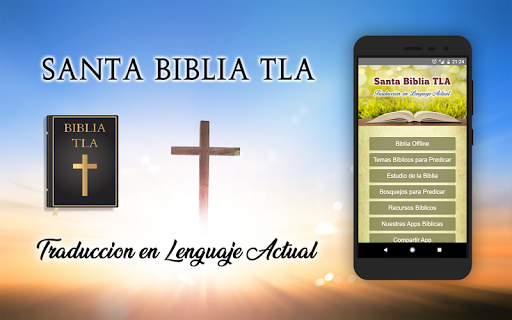 Android application Biblia TLA Lenguaje Actual screenshort
