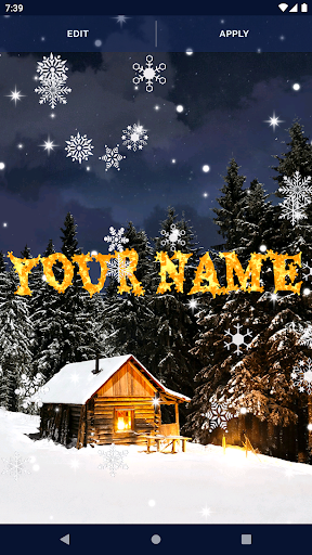 Winter Forest Snow Wallpapers Screen 2