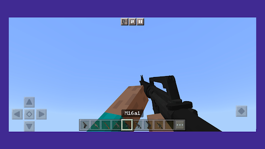 Gun mod for Minecraft pe