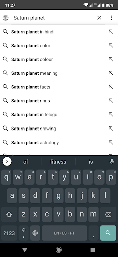 Multi Search Widget Screen 2