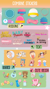 Tarjetas para Baby Shower